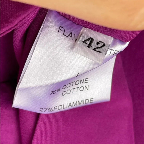 Flavio Castellani Fuchsia bolero jacket 42 - Picture 7 of 9